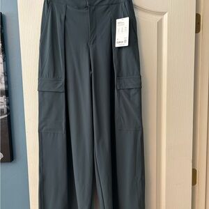 Pants Athleta Gray/slate blue Cargo Pants